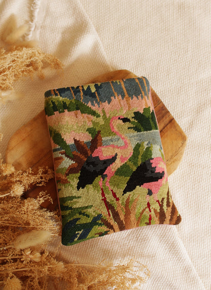 ♻️Pochette à livres (Poche uniquement) // FLAMANT ROSE