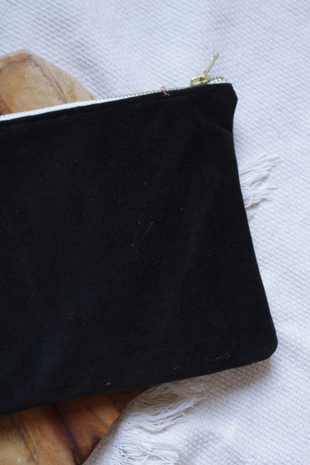 ♻️Pochette à zip / à livres  // BOUQUET