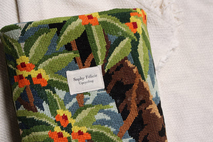 ♻️ Pochette à livres  (Grand format ) // EXOTIC bis
