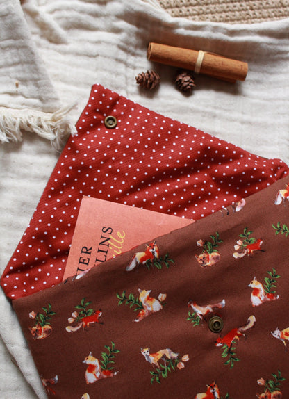 Pochette à livre (Poche ou Broché)  // LA RENARDE