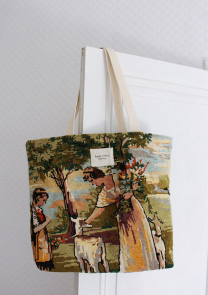 ♻️ Sac cabas XL 100% canevas // PROVENCE