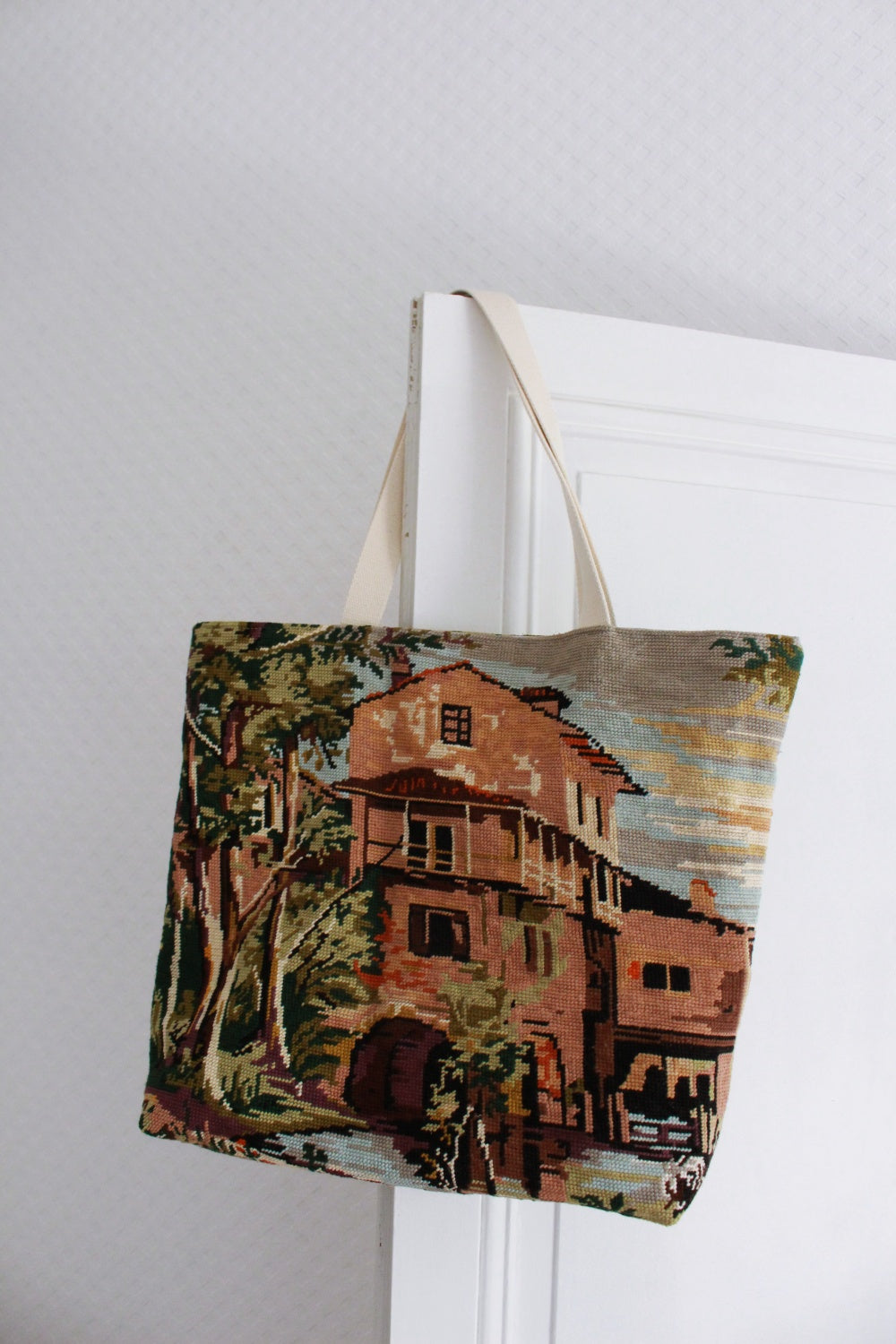 ♻️ Sac cabas XL 100% canevas // PROVENCE