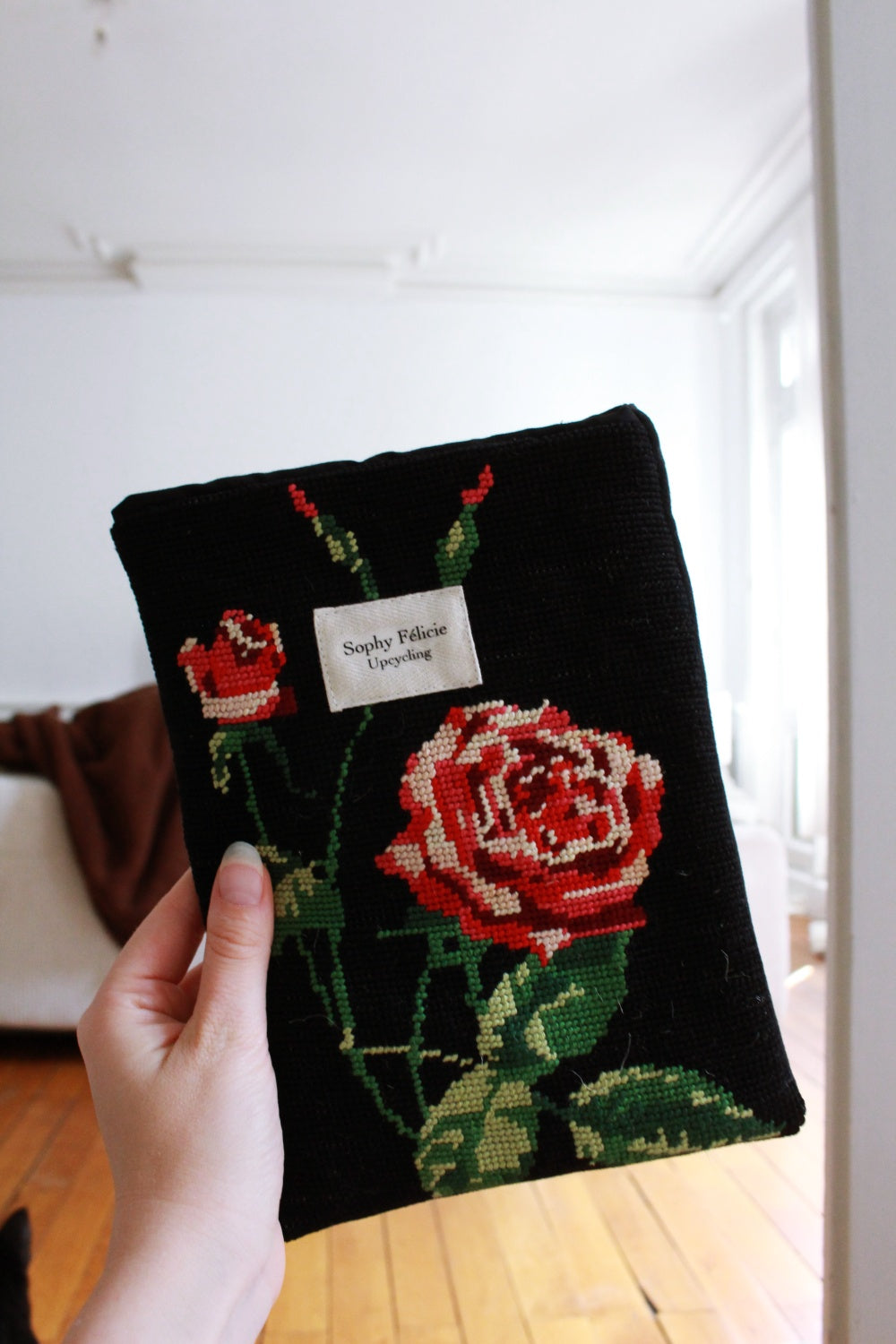 ♻️ Pochette à livres  (Format poche ) // LA PINK ROSE
