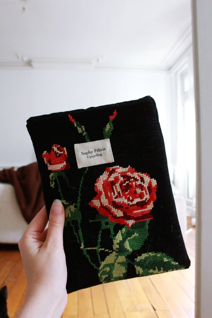 ♻️ Pochette à livres  (Format poche ) // LA PINK ROSE
