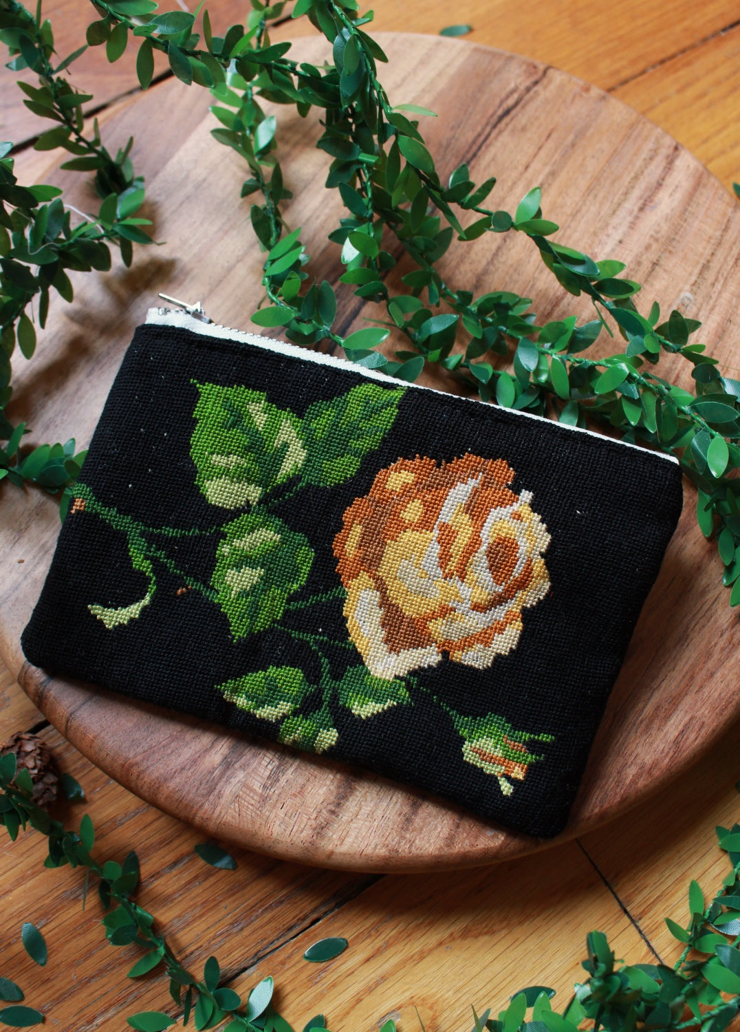 ♻️ Porte-monnaie // LA ROSE JAUNE