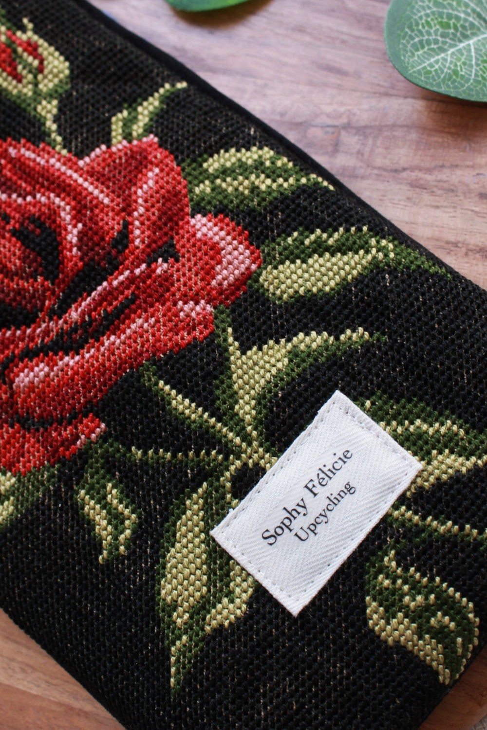 ♻️ Pochette à livres  (Format poche ) // LOVE ROSE