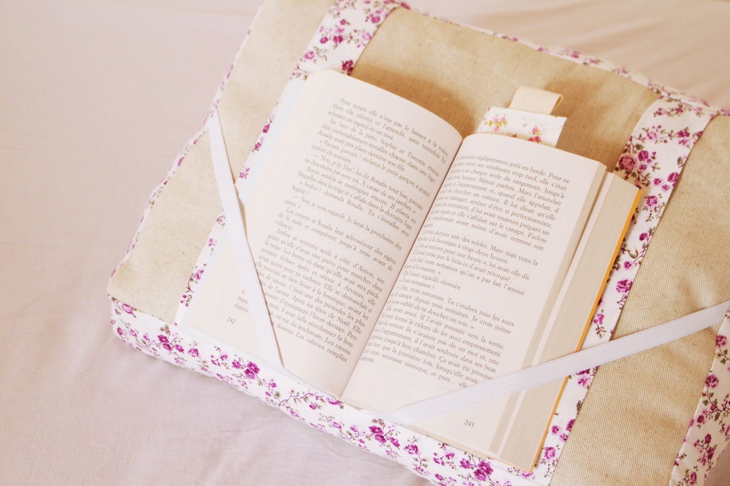 Coussin de lecture // CLARISSE