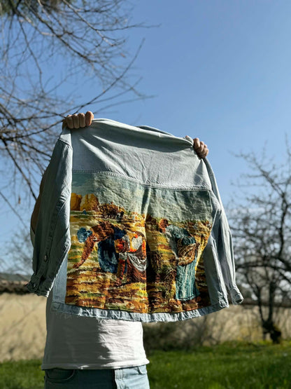 Denim Jacket & Canevas (L) // DES GLANEUSES