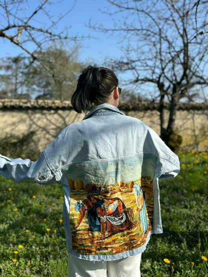 Denim Jacket & Canevas (L) // DES GLANEUSES