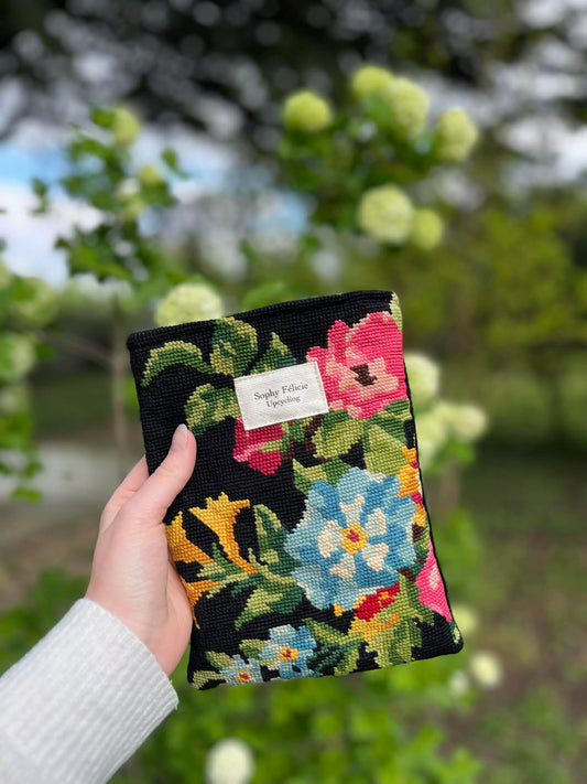 ♻️Pochette à livres (Poche uniquement) // JARDIN