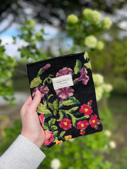 ♻️ Pochette à livres  (Format poche) // JARDIN BIS