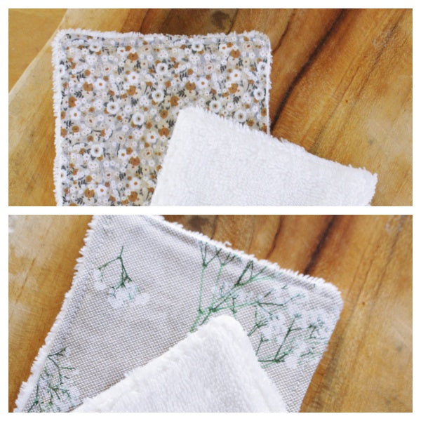 Cotons démaquillants (à l'unité)